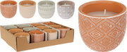 VASO COCCIO CON CITRONELLA 7CM MODELLO ASSORTITO
