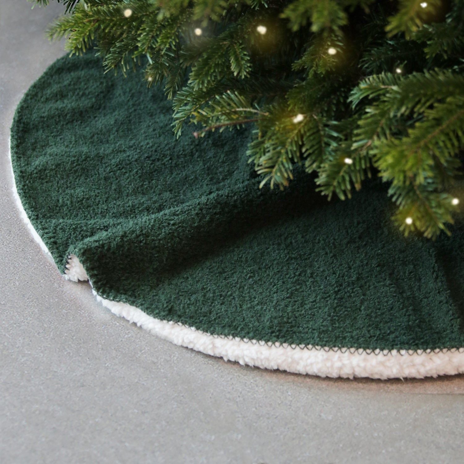 Gonna per Albero Hanna 90cm Verde Scuro
