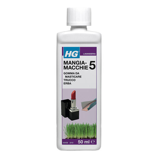 HG Mangiamacchie n. 5 Rimuovi Macchie Trucco Erba e Polline 50ml