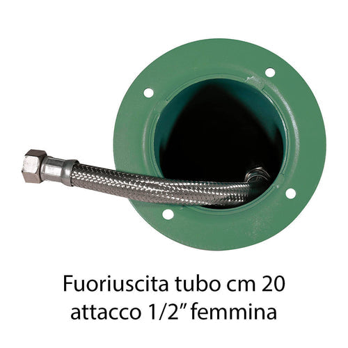 FONTANA DA GIARDINO CON RUBINETTO 42/ARF ALLUMINIO