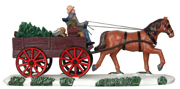 PORTANDO A CASA L'ALBERO DI NATALE - BRINGING HOME THE CHRISTMAS TREE