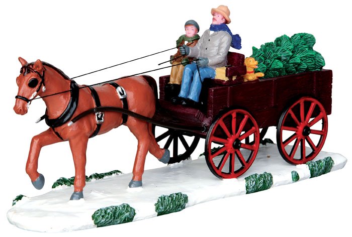 PORTANDO A CASA L'ALBERO DI NATALE - BRINGING HOME THE CHRISTMAS TREE