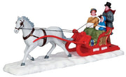 SLITTA CON CAVALLO - FANCY VICTORIAN SLEIGH