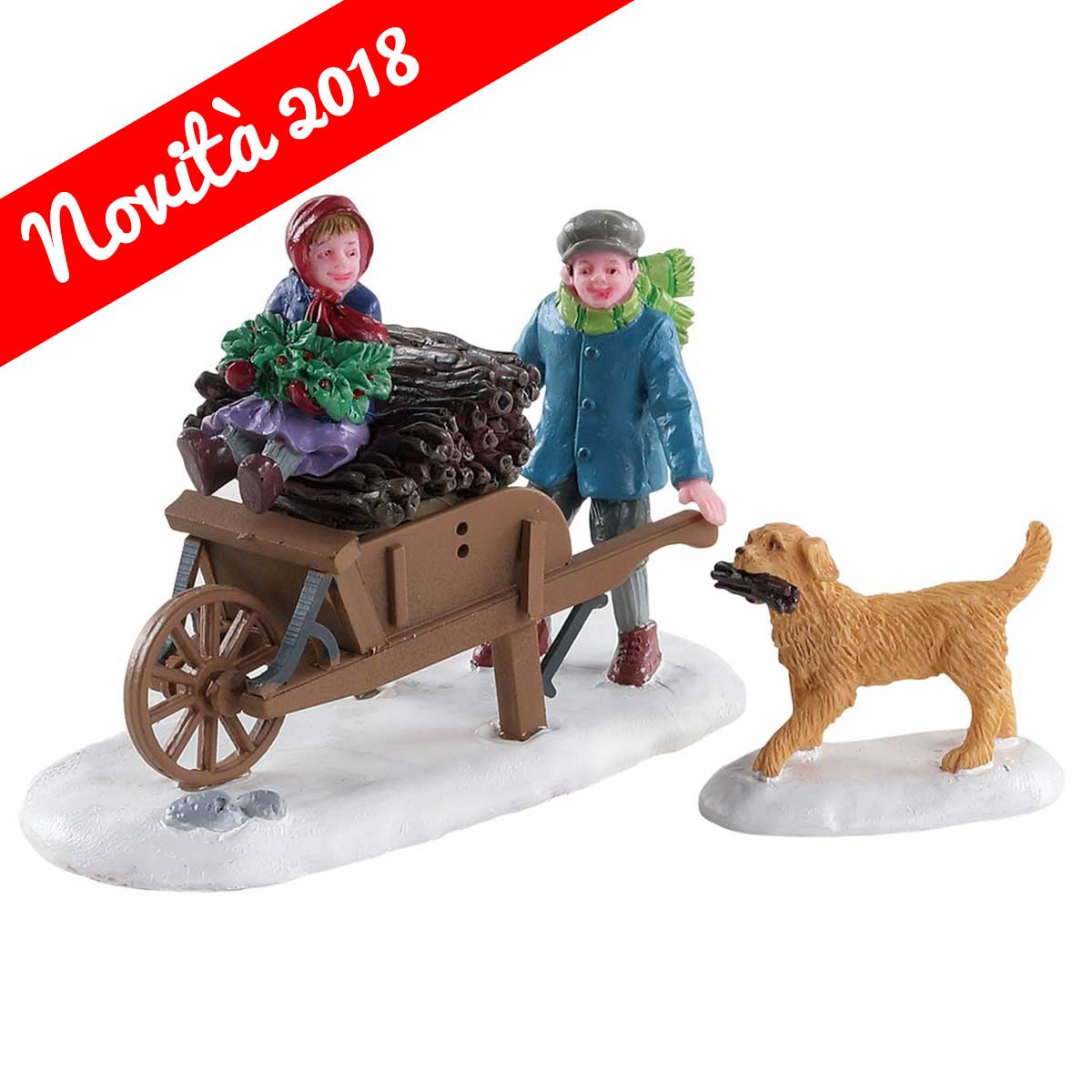 RACCOLTA LEGNA - GATHERING KINDLING SET DA 2