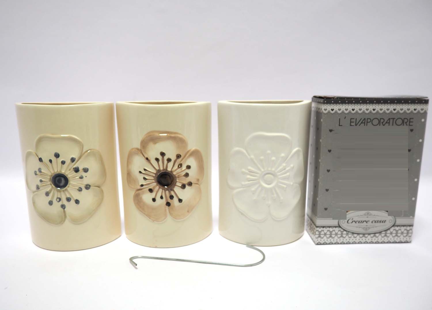 OFFERTA 4 UMIDIFICATORI CON FIORE IN CERAMICA PER TERMOSIFONI