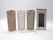 OFFERTA 4 UMIDIFICATORI IN CERAMICA CON CUORI PER TERMOSIFONI