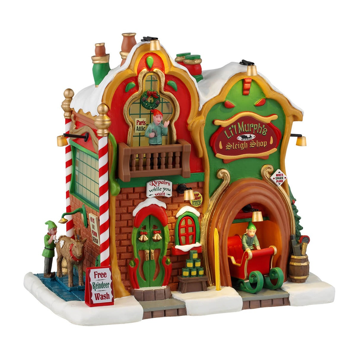 Li'l Murph's Sleigh Shop - LEMAX COD. 45264