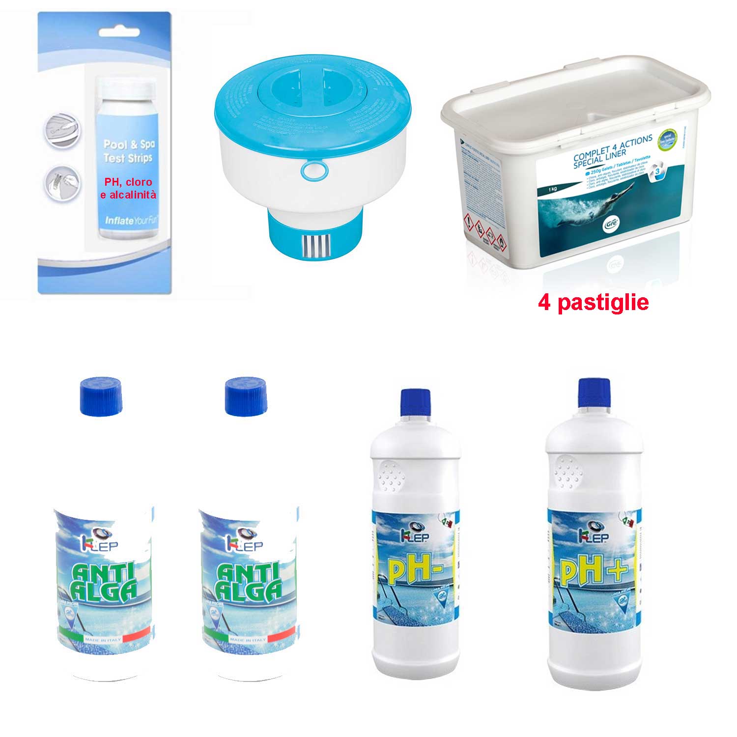 OFFERTA PISCINA ROTONDA PRISMA FRAME 457X122CM + POMPA FILTRO A SABBIA + KIT MANTENIMENTO