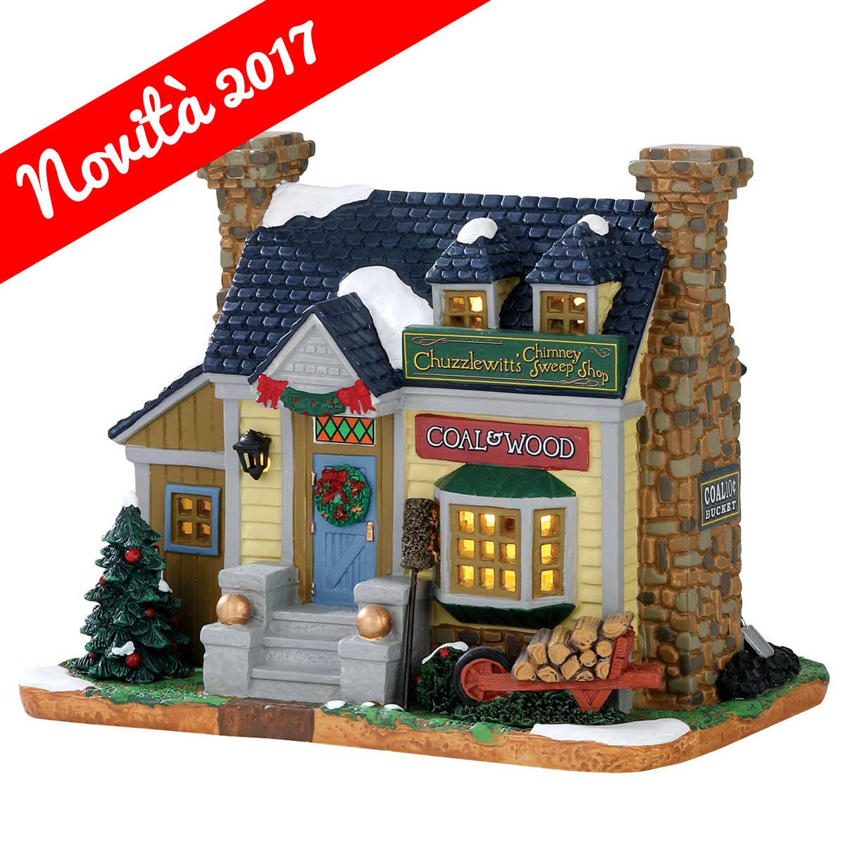 NEGOZIO ADDOBBATO - CHUZZLEWITT'S CHIMNEY SWEEP SHOP
