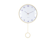 Orologio da Parete Cheeky Dome con Pendolo Giallo Chiaro