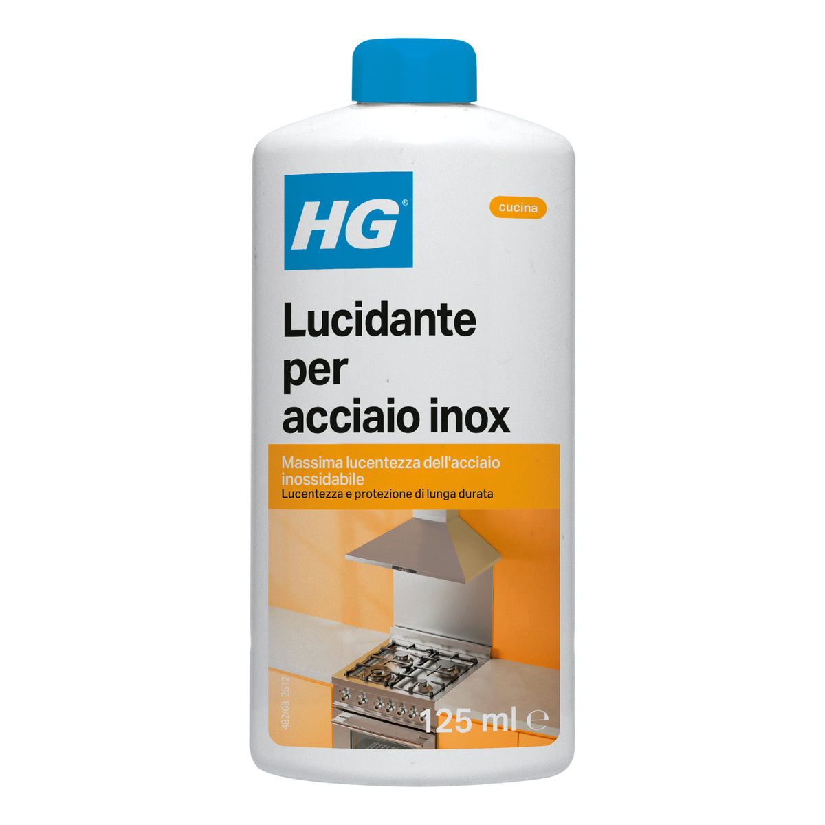 HG LUCIDANTE AD AZIONE RAPIDA PER ACCIAIO INOX 125 ML