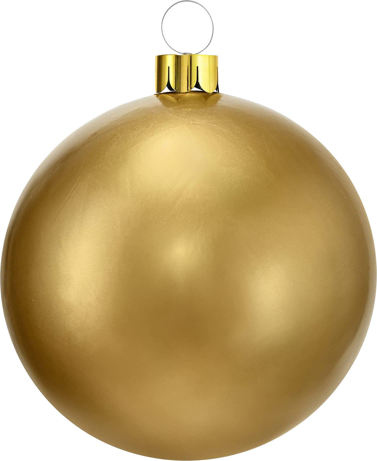 PALLINA DI NATALE GONFIABILE 45CM ORO