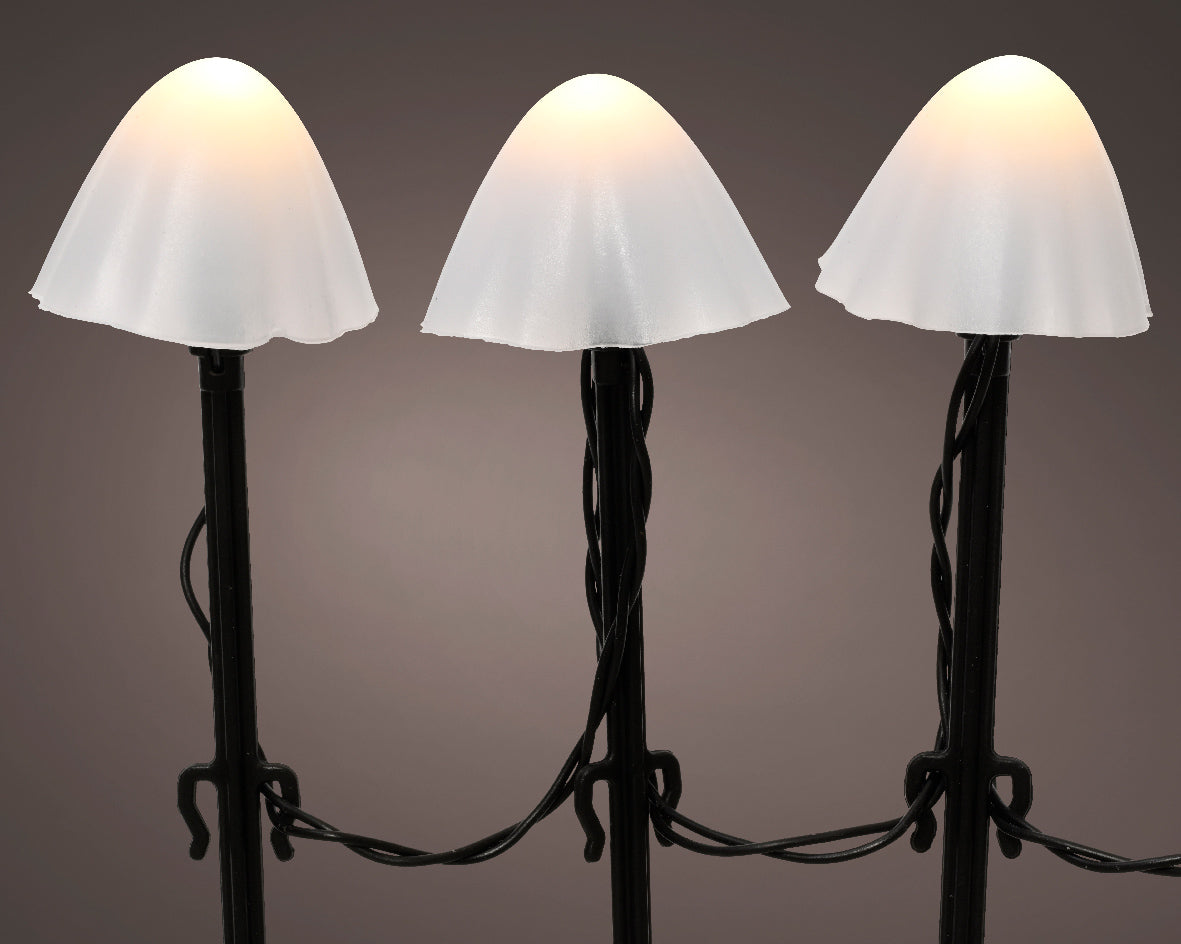 SET 20 LUCI DA GIARDINO A LED CON EFFETTO SCINTILLANTE