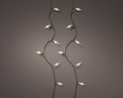 Filo LED vintage 240 luci lunghezza 2390 cm bianco caldo Peraga Christmas