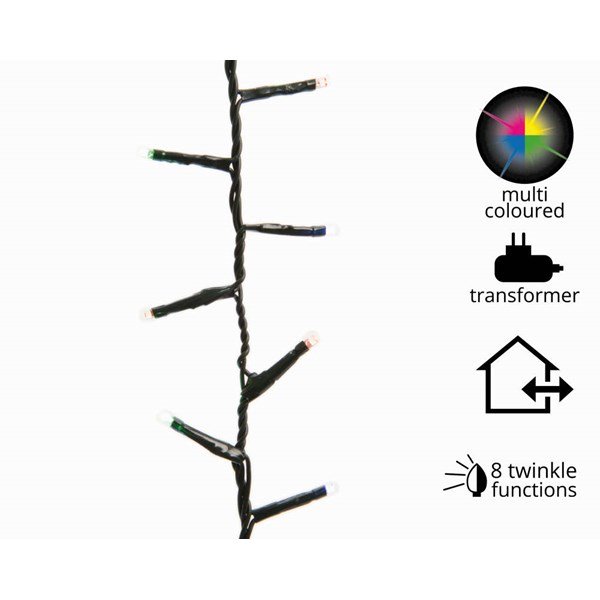 1000 LED MULTICOLOR 8 GIOCHI DI LUCE