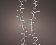 LUCI DI NATALE 1000 LED BIANCO FREDDO 2250CM 8 GIOCHI DI LUCE