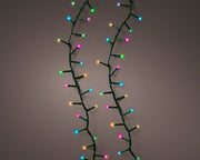 LUCI DI NATALE 500 LED 1100CM MULTICOLOR 8 GIOCHI DI LUCE