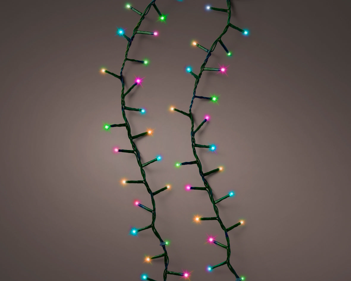 LUCI DI NATALE 1500 LED 3400CM MULTICOLOR 8 GIOCHI DI LUCE