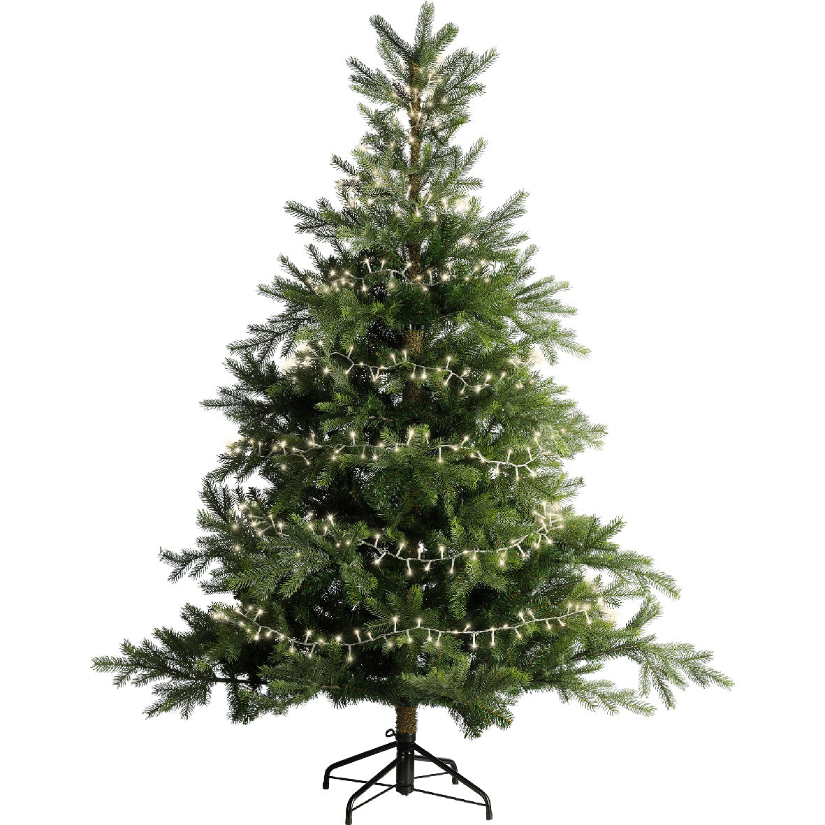 Catena luminosa, 60 metri, 3000LED, 8 giochi di luce e luce bianco caldo.