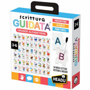 Scrittura Guidata Grande Alfabetiere Prime Parole 3-6 Anni Headu