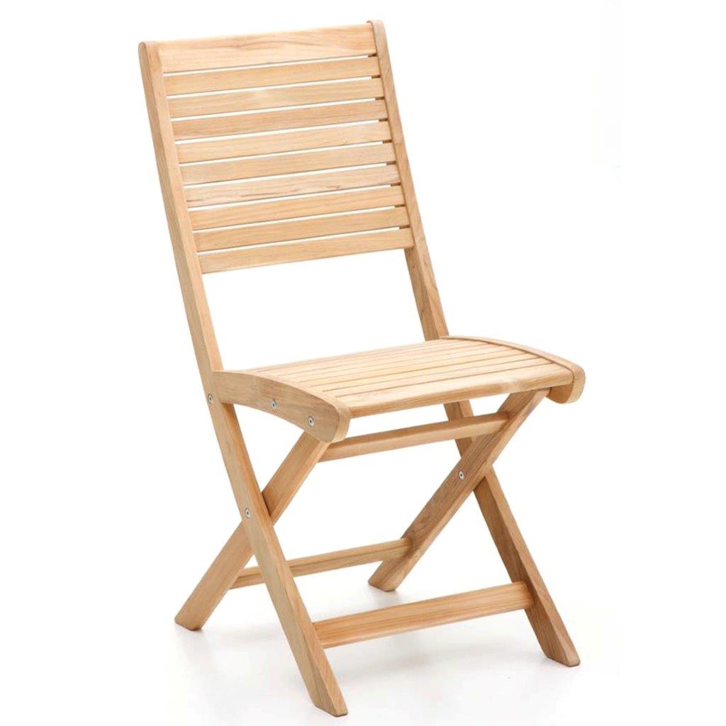 SEDIA IN TEAK PIEGHEVOLE JAKARTA IN LEGNO 61X43.5X94 CM