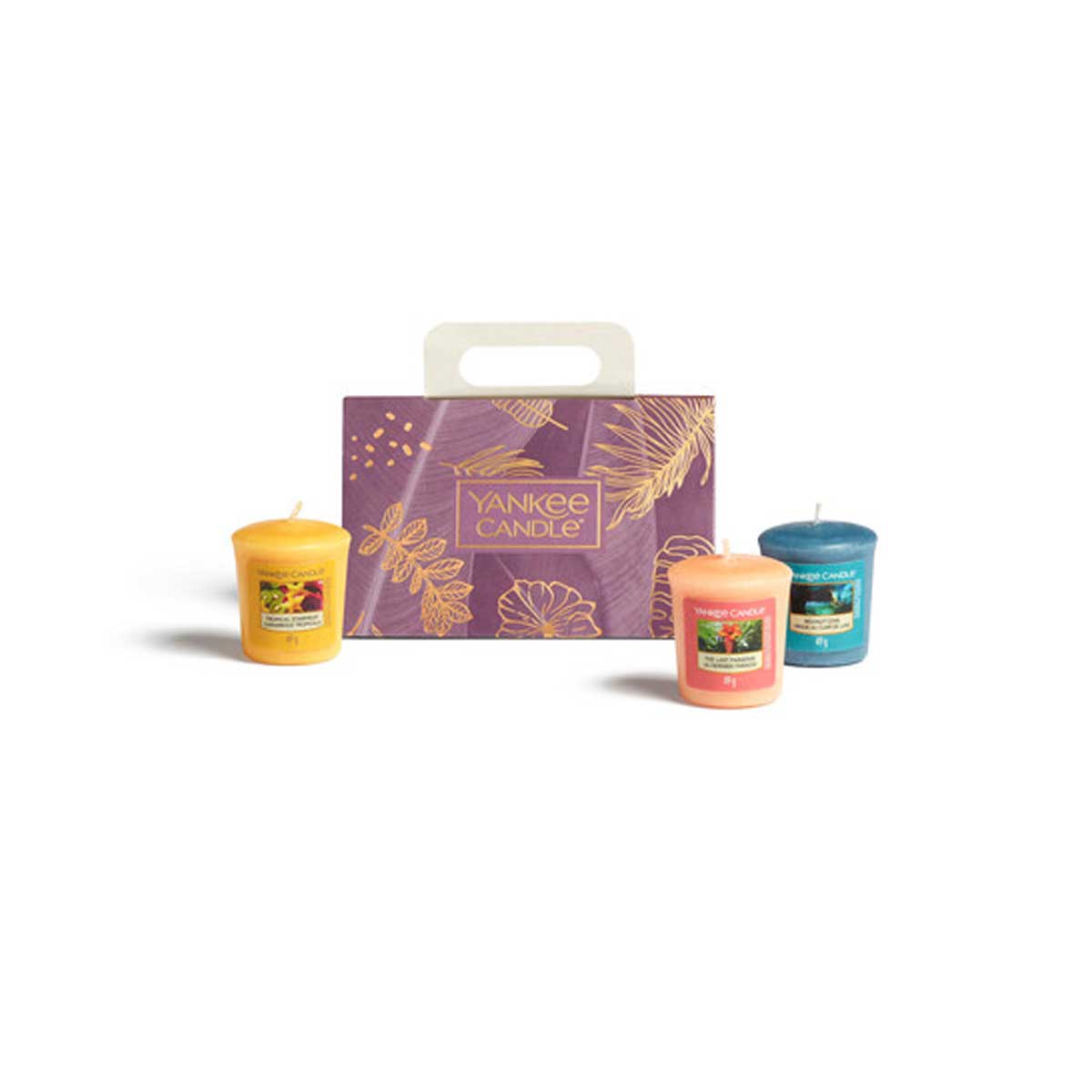 SET 3 CANDELE VOTIVE THE LAST PARADISE MIX COLLECTION