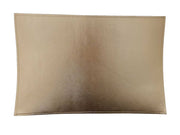 OFFERTA 2 TOVAGLIETTE BICOLOR ORO/ARGENTO 45X30 CM