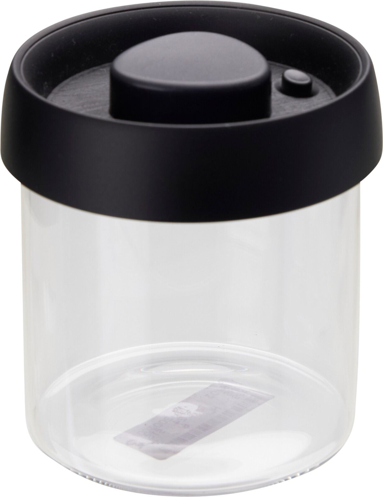 Barattolo in vetro borosilicato con pompa sottovuoto, 500 ml, trasparente/nero