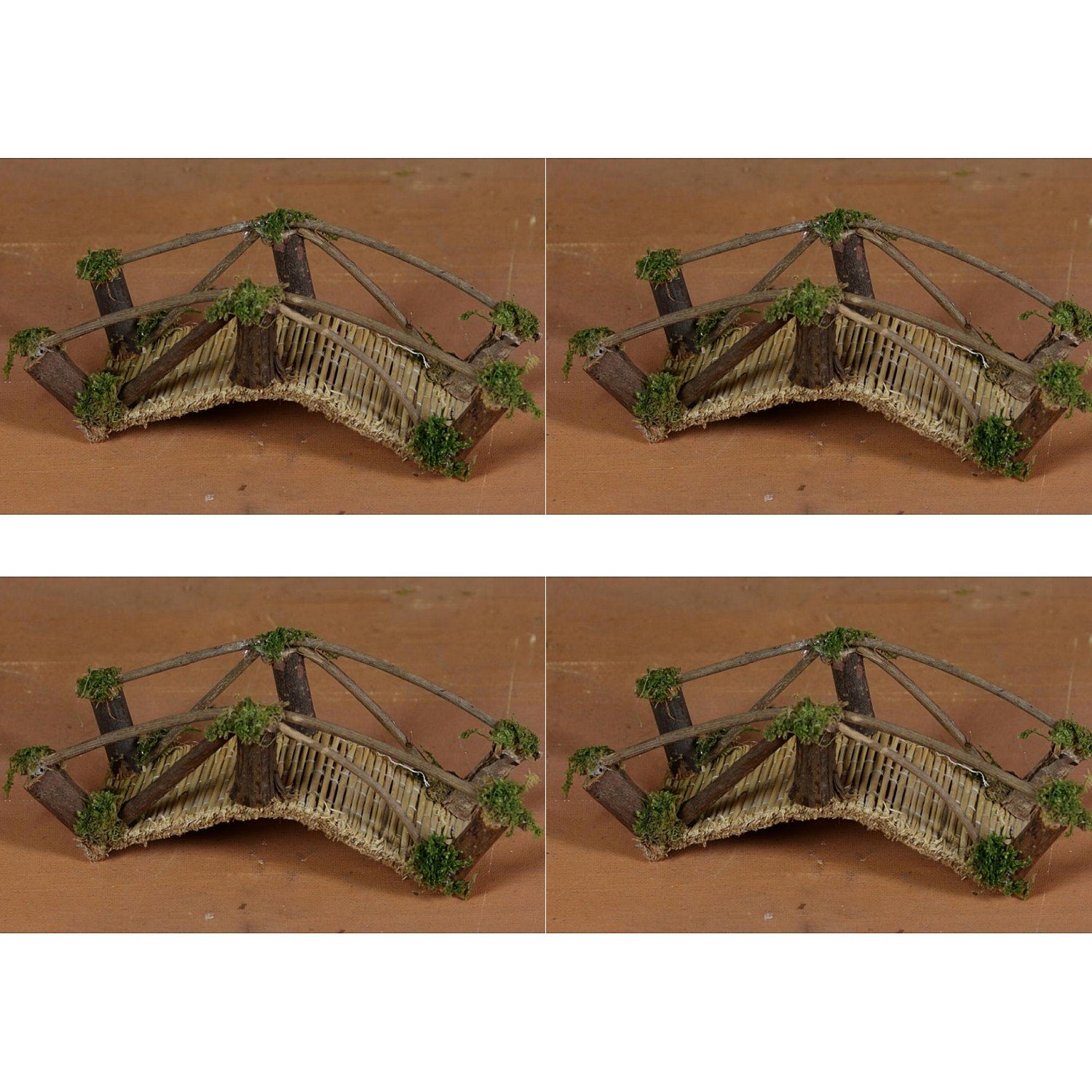 OFFERTA 4 PONTE IN LEGNO 13X4CM