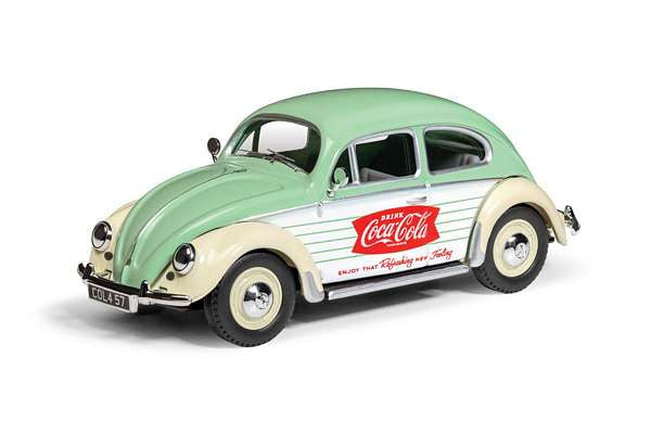 Volkswagen Beetle maggiolino Coca Cola modellino natalizio 1:43