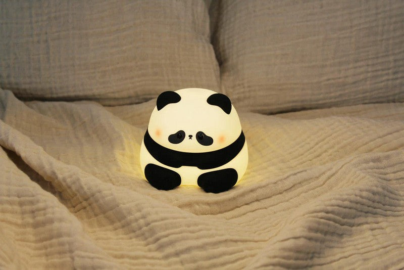 Luce Notturna Panda in Silicone Touch Momo 11x11x10 cm MAGS - immagine 2
