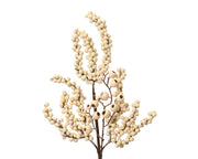 RAMO CON BACCHE GIALLE H60CM