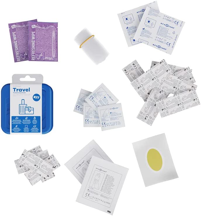 KIT ACCESSORI DA VIAGGI POPME KIT TRAVEL