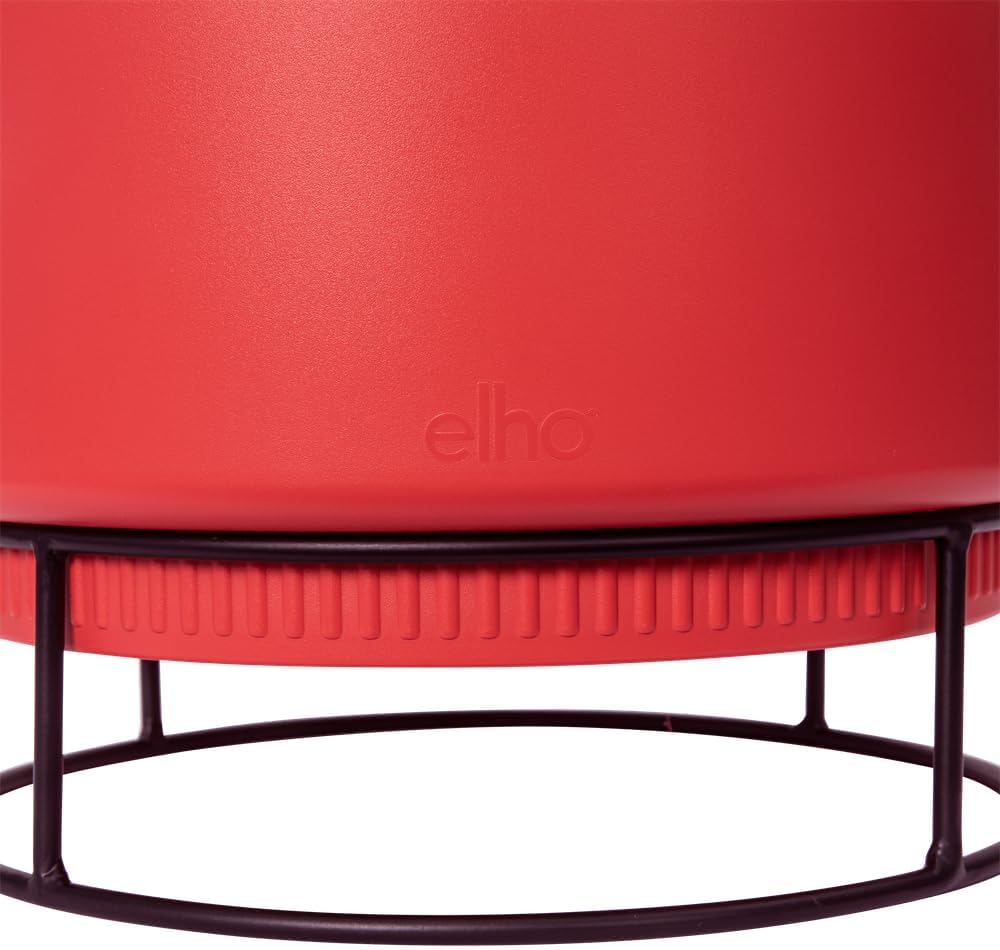 FIORIERA RIALZATA B.FOR STUDIO BOWL 30CM BRILLIANT RED