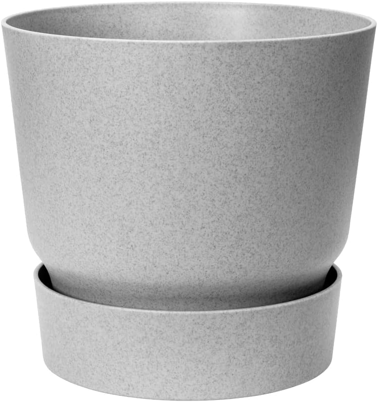 VASO GREENVILLE ROUND 16CM LIVING CONCRETE
