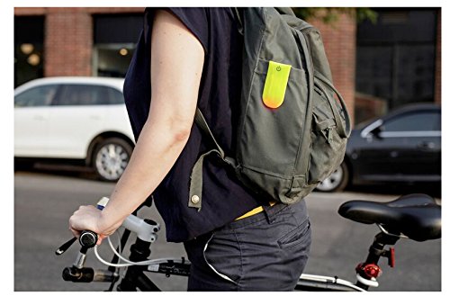 CATARIFRANGENTE CON LED ROSSO E CLIP MAGNETICA