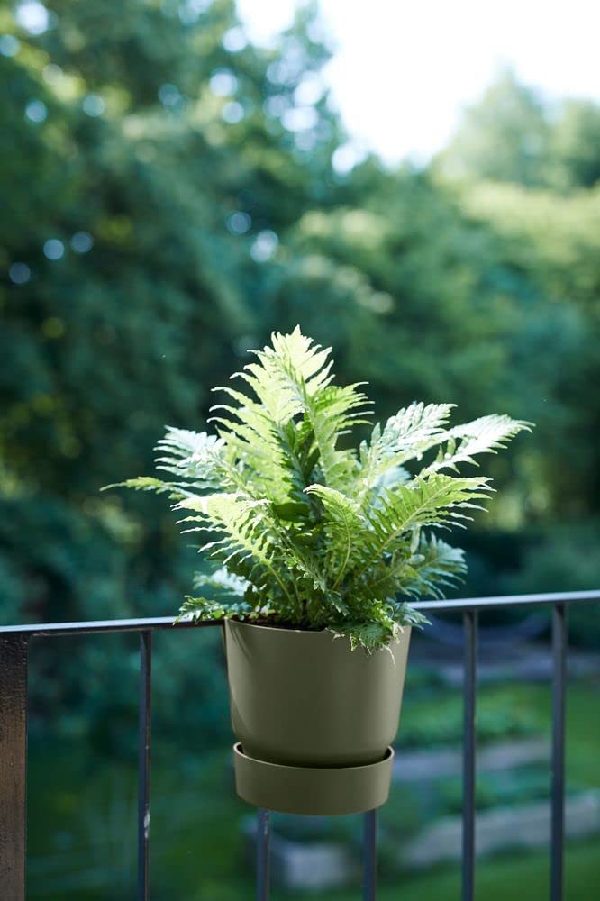 VASO GREENVILLE EASY HANGER SINGLE LEAF GREEN