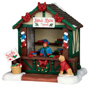 VENDITRICE DI VESTITI - HAND KNIT GOODS STAND