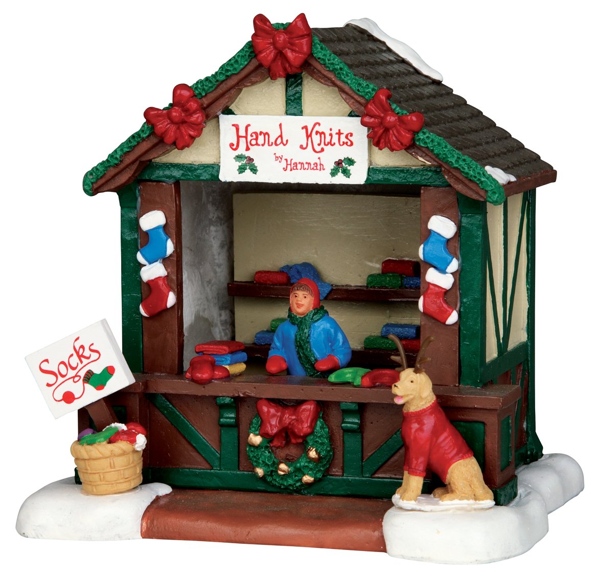 VENDITRICE DI VESTITI - HAND KNIT GOODS STAND