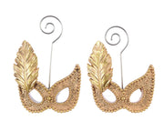 SEGNAPOSTO 2X6.5X8.5CM MASCHERA ORO ASSORTITO