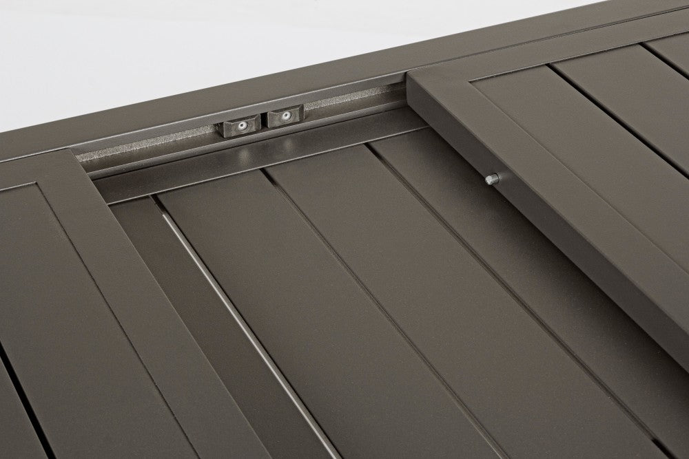 OFFERTA TAVOLO HILDE ALLUNGABILE 140/210X77CM MARRONE +4 POLTRONE PELAGIUS