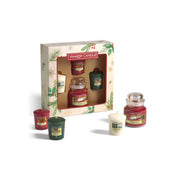 GIFT SET XMAS 2020 1 CANDELA GIARA PICCOLA + 3 CANDELE VOTIVE MIX