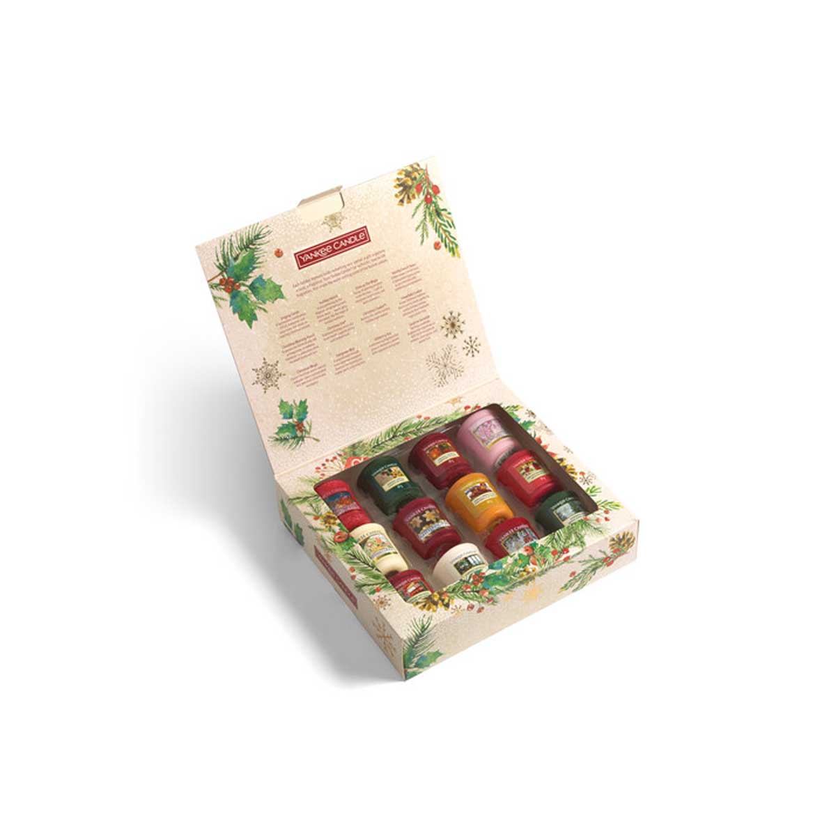 GIFT SET XMAS 2020 12 CANDELE VOTIVE MIX