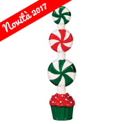 DOLCE CARAMELLATO - PEPPERMINT CANDY TOPIARY
