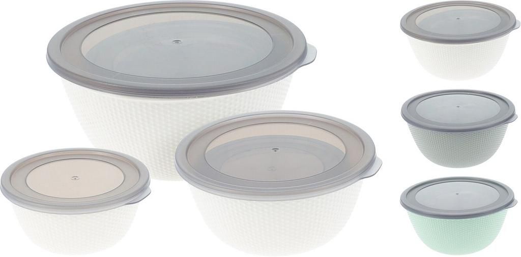Set Contenitori per alimenti 3 pz Colore Assortito