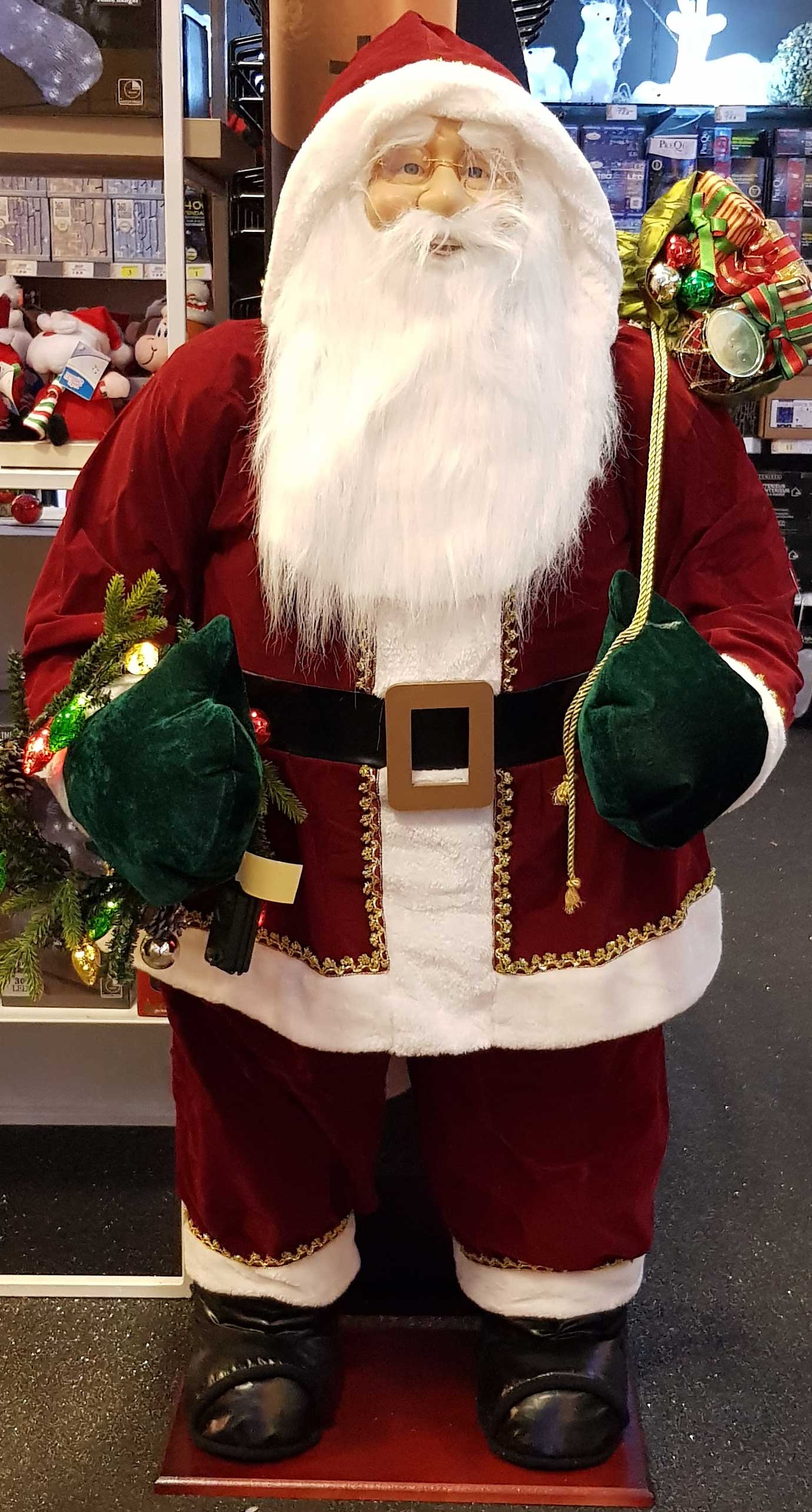 BABBO NATALE GONFIABILE