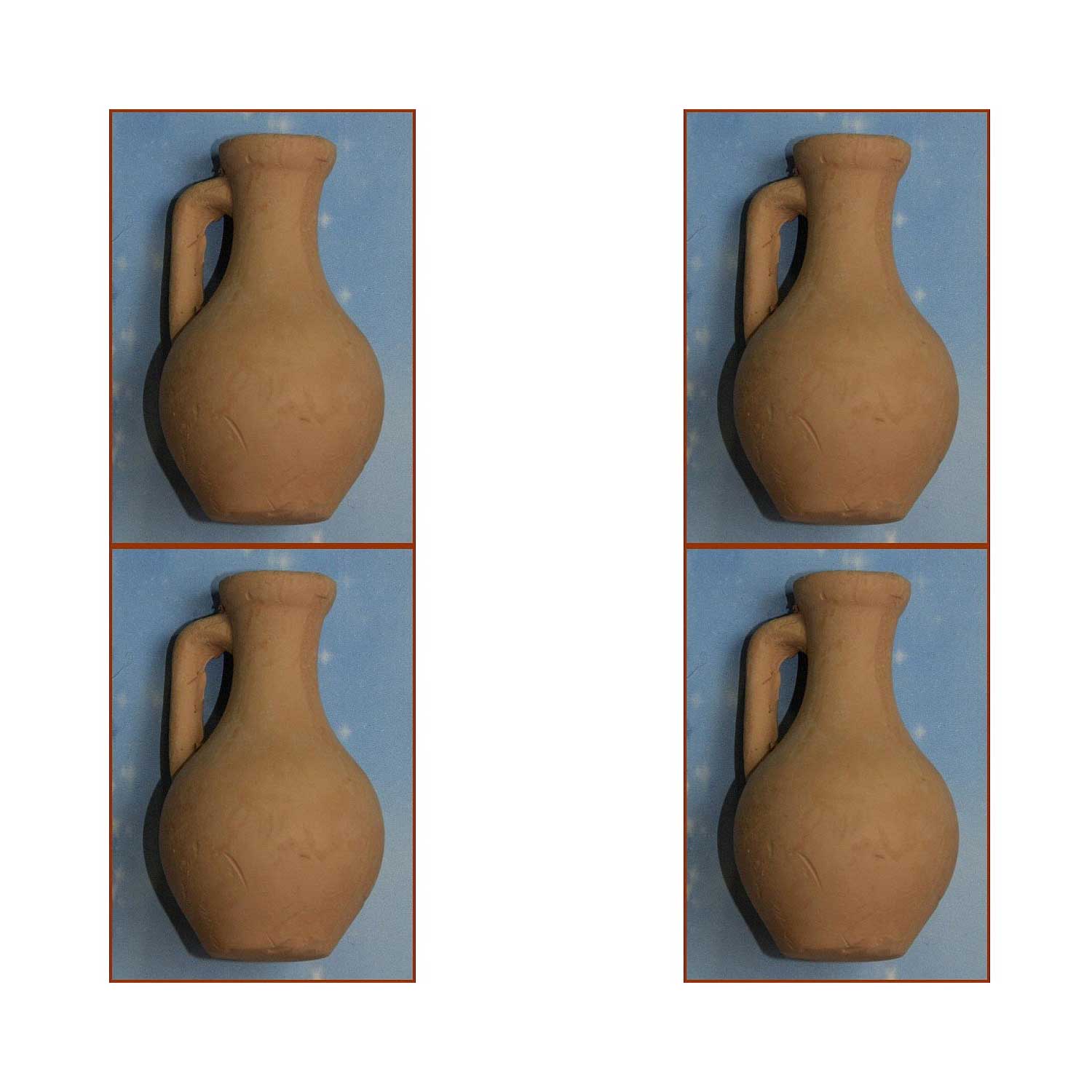 OFFERTA 4 BROCCA IN TERRA COTTA 7CM