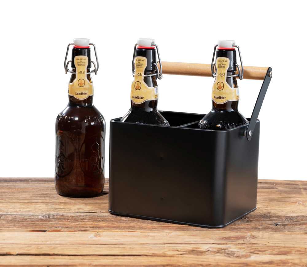 CESTINO PORTAUTENSILI CUCINA BACO NERO