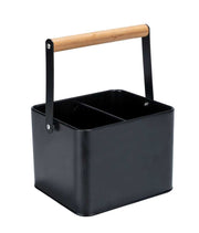 CESTINO PORTAUTENSILI CUCINA BACO NERO