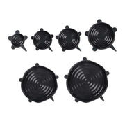 SET 6 COPERCHI IN SILICONE PER BARATTOLI